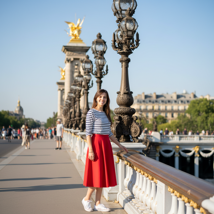 Dating App Photos in Paris: A Long Story About Light, Distance, and a Woman Who Learned How to Be Seen
